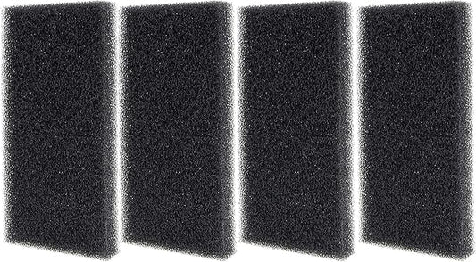 ALEGI 4 Pieces Aquarium Filter Foam Sponges Pad, Fish Tank Bio Sponge Coarse Sheet Filter Media Pad, Cut-to-Size Foam for Pet Filters (8x4x1 Inch 4 Pcs)