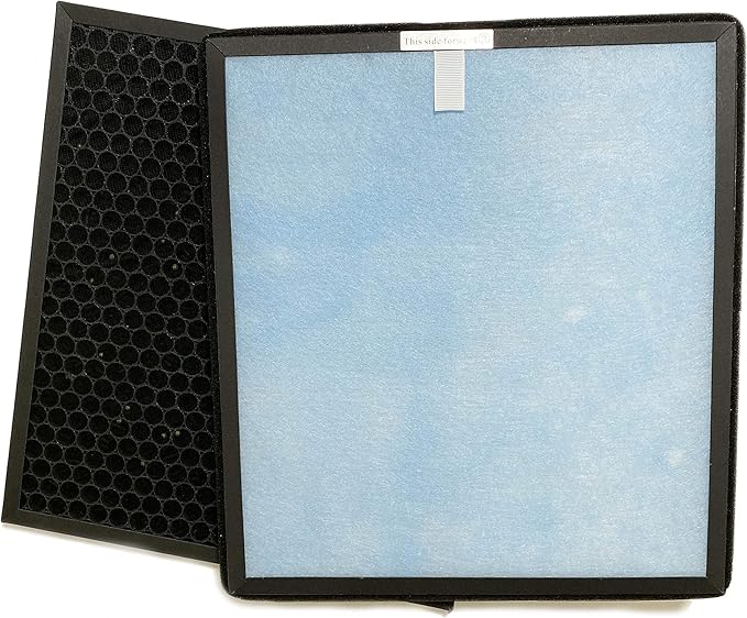 Nispira HSP001 Filter Replacement for Smart True HEPA Air Purifier 5-in-1 True HEPA + Activated Carbon Cold Catalyst, 1 Set