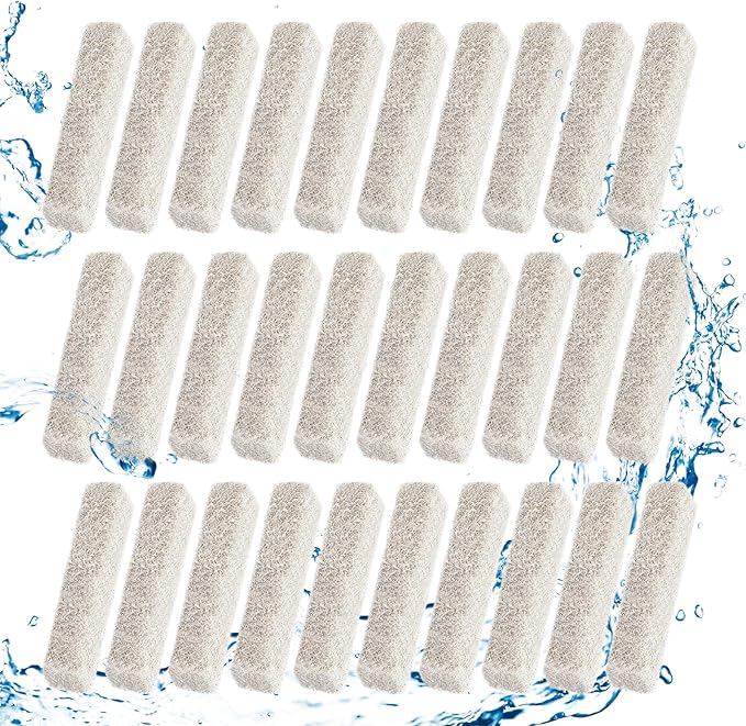 30 Count Ammonia Reducer Filter Pads for Aqueon - Replacement Filter Cartridges Small for Aqueon QuietFlow LED PRO Model 20 and 75