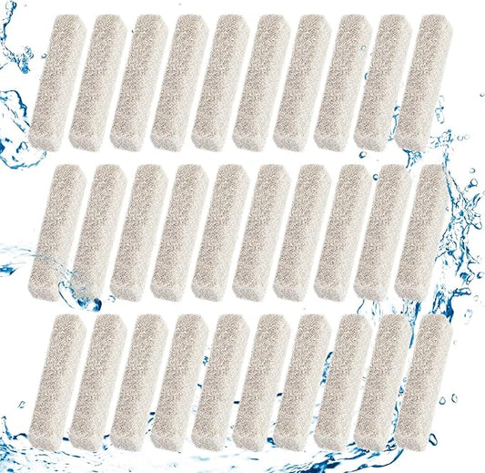 30 Count Ammonia Reducer Filter Pads for Aqueon - Replacement Filter Cartridges Small for Aqueon QuietFlow LED PRO Model 20 and 75