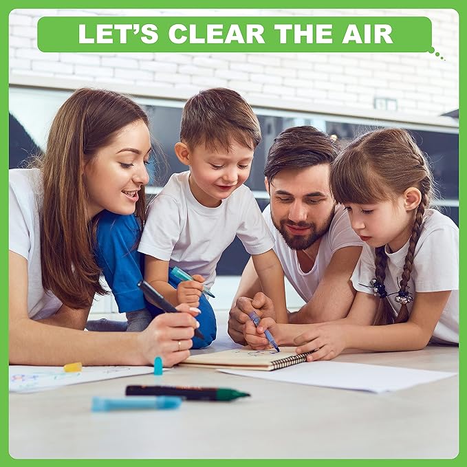 Airmega 150 Filter Replacement, Compatible with Coway Airmega 150 (AP-1019C) & Airmega 160 Air Purifiers, 2 True HEPA and 8 Enhanced Activated Carbon Filters, AP-1019C-FP