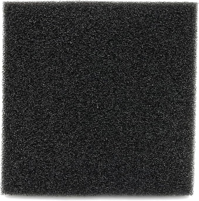 ALEGI 4 Pieces Aquarium Filter Foam Sponges Pad 9x9x1 inch, Fish Tank Bio Sponge Coarse Sheet Filter Media Pad, Cut-to-Size Foam for Pet Filters