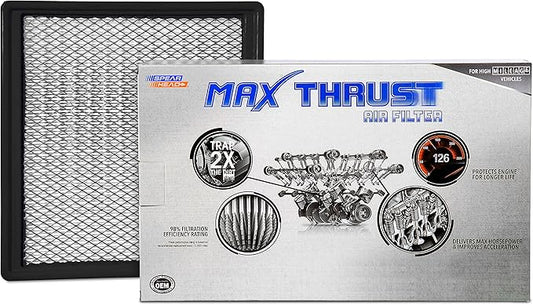 Spearhead MPG Defense Max Thrust Engine Air Filter For All Mileage Vehicles, Fits Like OEM, Restores MPG & Acceleration (MT-959)