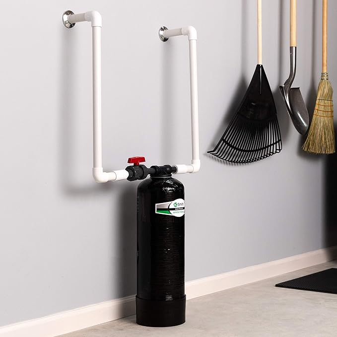 AO Smith Whole House Salt Free Descaler System - Works with City & Well Water Filters - 6yr, 600,000 Gl - Water Softener Alternative for Home - AO-WH-DSCLR