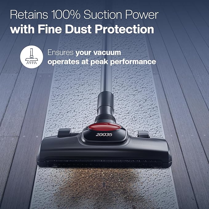 3 Filter for Miele Vacuum Cleaner [Compact C1 & C2, Complete C2 & C3, S8340, S4000–S8999] [Replaces SF-HA 50] – 3x HEPA & 3x Motor Filter – Not Compatible with Classic C1 or Complete C1 Series