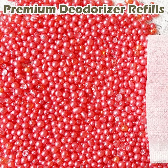 12 Pack Litter Box Deodorizer Refills Compatible with Whisker OdorTrap Pod, for Traditional Litter Boxes