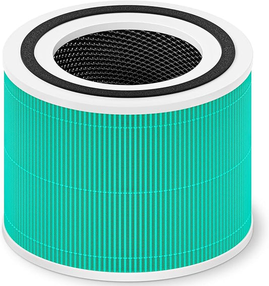 240 True HEPA 14 Toxin Absorber Replacement Filter Compatible with Puroair 240, 3-in-1 True HEPA Filter Replacement, Grade True HP-14 with Activated Carbon Filter, 1 Pack, Green