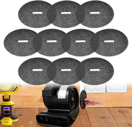 10-Pack Replacement Filters Compatible with B-Air Pet Dryer Airmovers GP-1, GP-1-F Grizzly, for Use by Pet Groomers and Kennels