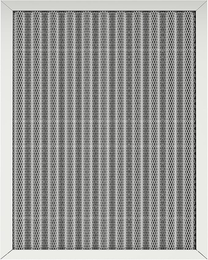 24x18x1 Air Filter-MERV 8, Washable & Reusable Electrostatic Air Filter, AC/HVAC Furnace Filter, Lasts a Lifetime, Permanent Filter, Breathe FresherHome And Office Actual Size:17.44x23.46x1 Inch