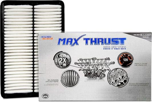 Spearhead MPG Defense Max Thrust Engine Air Filter For All Mileage Vehicles, Fits Like OEM, Restores MPG & Acceleration (MT-259)