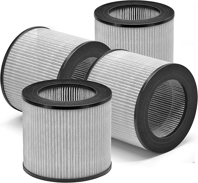 Bissell 2801 MY Air Filter Replacement - 4 Pack Compatible with Bissell MY-Air Air Cleaner 2780, 2780A, 2780B, 2780P and 27809