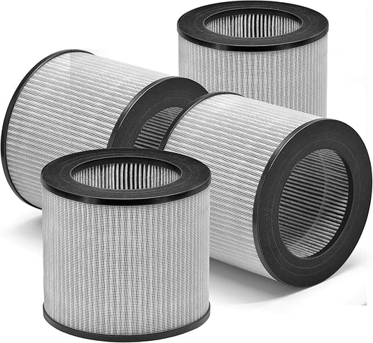 Bissell 2801 MY Air Filter Replacement - 4 Pack Compatible with Bissell MY-Air Air Cleaner 2780, 2780A, 2780B, 2780P and 27809