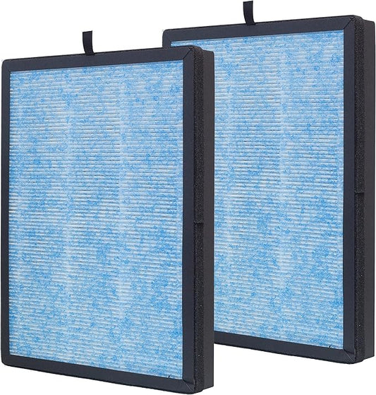 2-Pack AP1002 Replacement Filter AP1002-RF, Compatible with AIRTOK AP1002 Air Purifier and Airthereal Pure Morning APH230C Air Purifier, H13 True HEPA