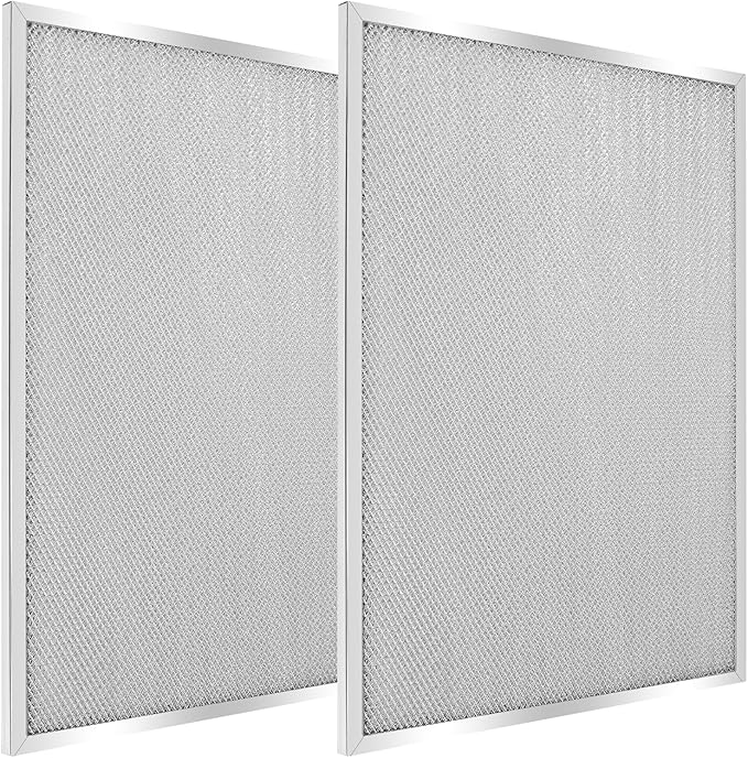 2 Pack 304 stainless steel edges Range Hood Filter BPS1FA30 11-3/4" x 14-1/4" x 3/8" - Exact Fit Bro.an QS1 30" Nu.tone WS1 QS2 Range Hood Replaces 99010299 BPS2FA30 99010305 AP3378953 by oneket