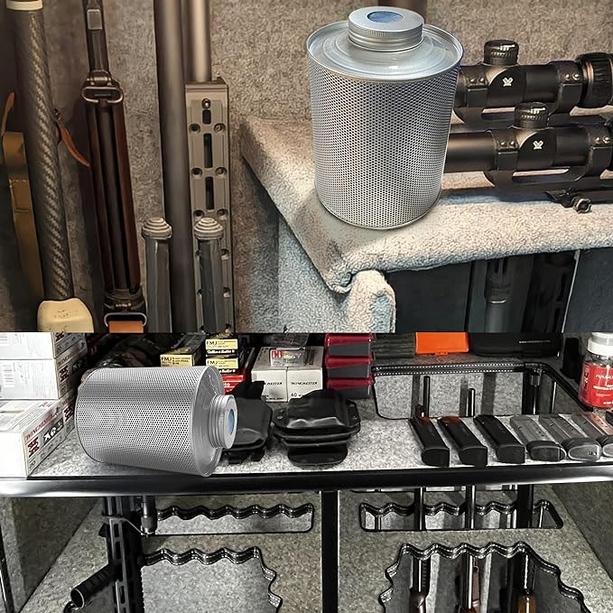 800 Gram Gun Safe Dehumidifier, 1 Pack of 1.77 LBS Rechargeable Dehumidifier Blue to Pink Silica Gel Desiccant Moisture Absorbers, Dehumidifiers for Room, Bedroom, Safe, Closet, Bathroom, Car