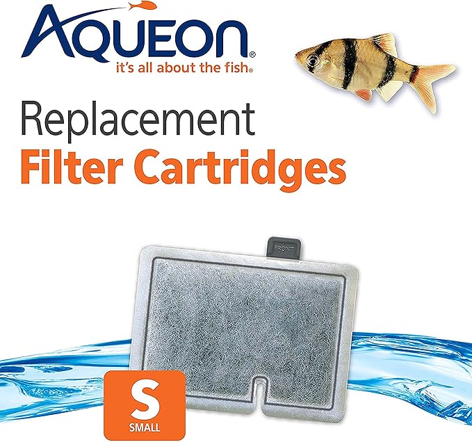 Aqueon Replacement Filter Cartridges Small - 6 pack
