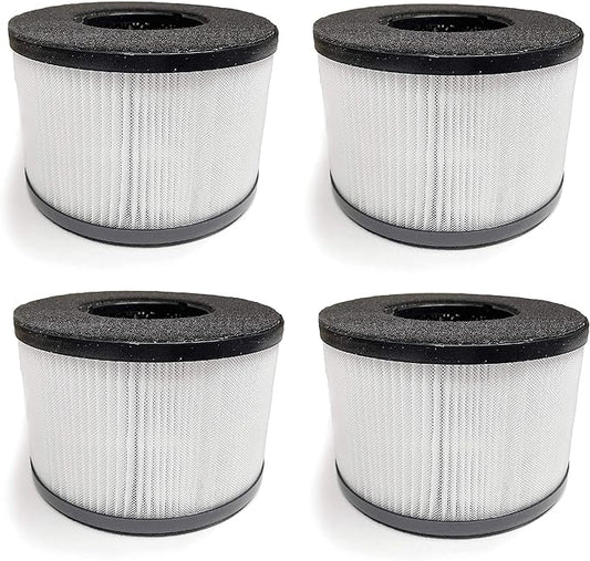 Nispira True HEPA Replacement Filter for Himox Air Purifier Model AP01 H01. 4 Packs