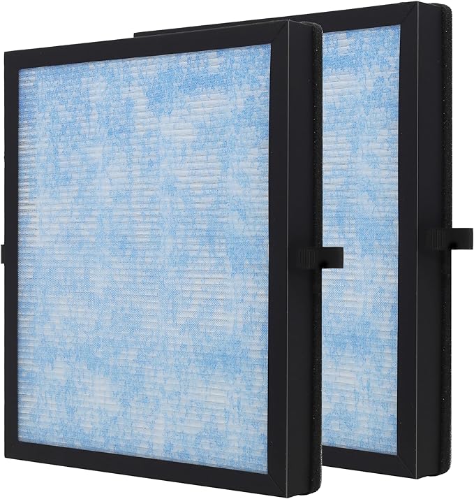 DH-JH04 Replacement HEPA Filter, Compatible with AROEVE MK04 MG04JH Air Purifier Model DH-JH04, Compare to DH-JH04 Replacement Filter, Part No. MK04LX, 2-Pack
