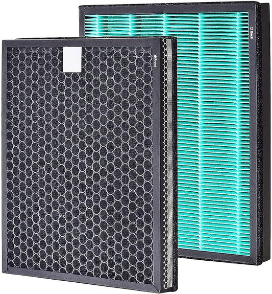 for Coway Airmega 300S Air Purifier Replacement Filter Smart Technology - Compatible with Laukowind 300 / Max 2 True Filters, Activated Carbon 2-in-1 Filter, Part NO.3111635