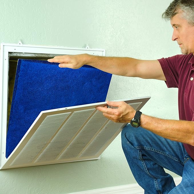 Premium Reusable Air Filter 10 Pack 16x25x1 - Made in USA - Cut to Fit Washable AC & Furnace Filter for HVAC Systems - Durable, Cost-Effective Replacement Filter