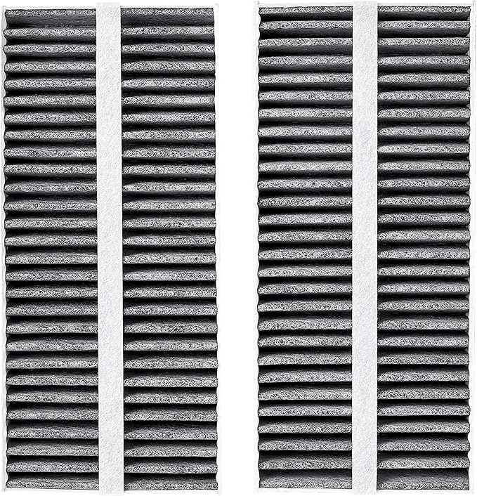 Spearhead Odor Defense Breathe Easy Cabin Filter | Fits 2004-10 QX56, 2005-15 Armada, 2004-15 Titan, 2012-14 NV2500/NV3500 5.6L V8 Like OEM | Up to 25% Longer Lasting w/Activated Carbon (BE-388)