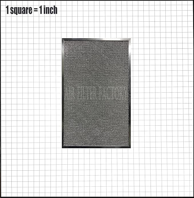 Air Filter Factory Aluminum Filter Replacement For Honeywell 203369, F50F1057, F50E1349, F50E1331, F50E1067, F50A1116, F50F1040 USA Made HVAC Furnace Aluminum Pre/Post Filters 12-1/2" X 20" 2-Pack