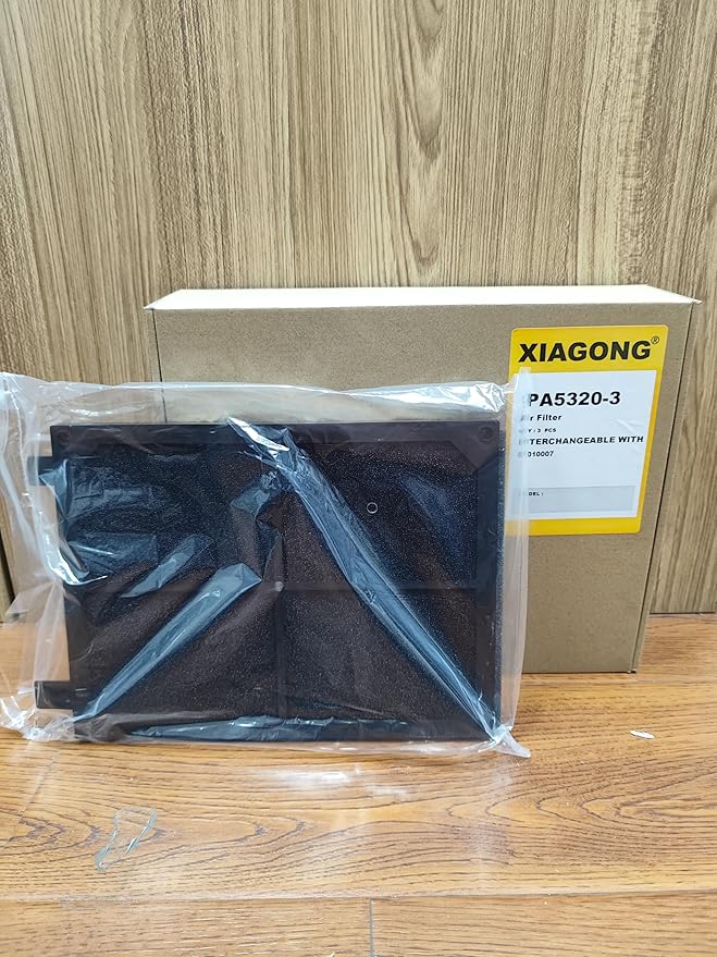 3PCS PA5320 Cabin Air Filter fits Peterbilt Truck 379, 378, 384, 385, 386 Select Models； Replaces 5X010007, CAF24012, P614223, 49007, AF26449, 2315619