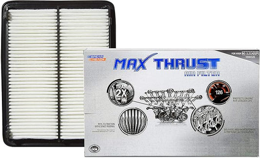 Spearhead MPG Defense Max Thrust Engine Air Filter For All Mileage Vehicles, Fits Like OEM, Restores MPG & Acceleration (MT-468)