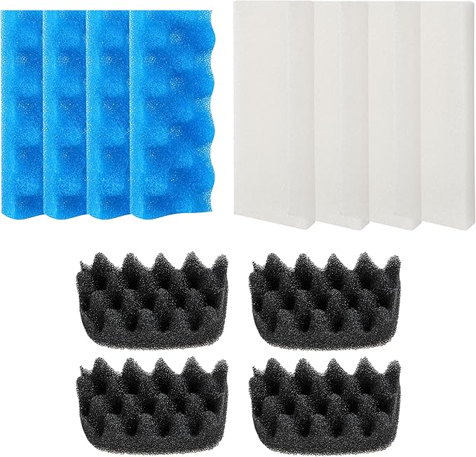 306/307 Bio Foam Value Pack | Replacement Aquarium Filter Media for Fluval 306 & 307 Filters 12Pcs