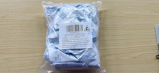 O2frepak 50Gram(20Packets) Food Grade Moisture Absorbers Silica Gel Packs Desiccant for Storage,Food Safe Dessicant Silica Gel Packets for Moisture Storage Control