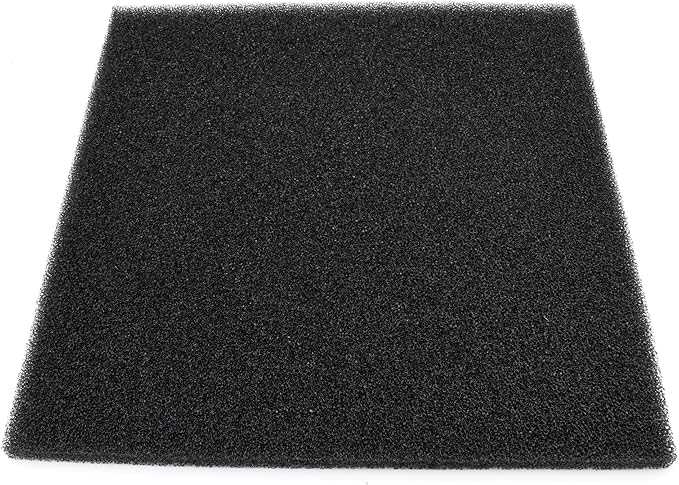 Aquarium Filter Bio Sponge Pad, Foam Sponges Filter Media, Cut fit it Filter Accessories for Fish Tanks and Ponds (18"x18"x0.8" (20PPI) 1 Pack)