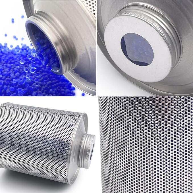 800 Gram Gun Safe Dehumidifier, 6 Pack of 1.77 LBS Rechargeable Dehumidifier Blue to Pink Silica Gel Desiccant Moisture Absorbers, Dehumidifiers for Room, Bedroom, Safe, Closet, Bathroom, Car