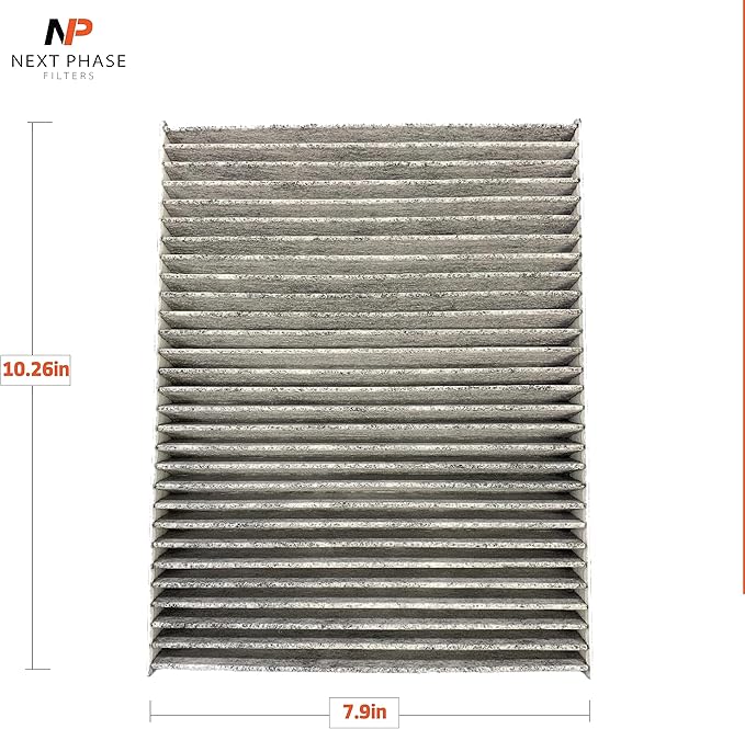 Carbon Cabin Air Filter Replacement - Pack of 1 - Made in USA - Compatible with 2016-2018 Kia Sorento 2.0L, 2016-2020 2.4L & 3.3L - Replaces O.E. C6C79AC000