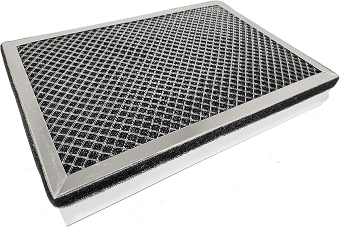 Nispira 3-in-1 True HEPA Activated Carbon Filter Replacement For MA#25 Air Purifier Part MA#25R | Remove Smoke, Dust, Pollen | Size 9.75 x 6.75 x 1.40 Inches | 4 Packs