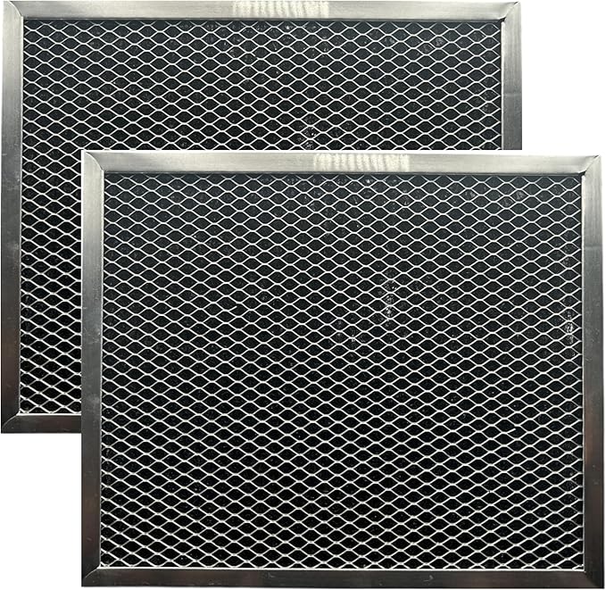 2-Pack Range Hood Mesh Filters – Compatible with Broan/NuTone 97007696, 39000, 53000 – 8.75" x 10.5" Aluminum Insert for Ductless Stove Vents