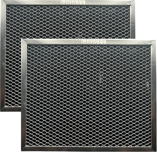 2-Pack Range Hood Mesh Filters – Compatible with Broan/NuTone 97007696, 39000, 53000 – 8.75" x 10.5" Aluminum Insert for Ductless Stove Vents