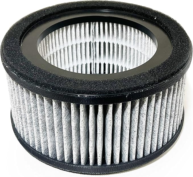 Nispira EE-5067 HS-1944 H13 Filter Replacement for Crane Air Purifier 3-in-1 True HEPA Carbon Washable Pre Filter, 1 Pack