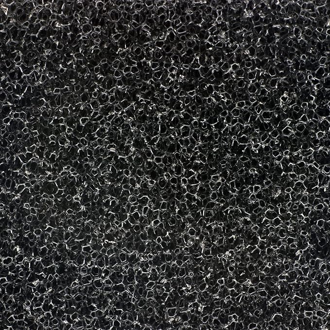 ALEGI 4 Pieces Aquarium Filter Foam Sponges Pad, Fish Tank Bio Sponge Coarse Sheet Filter Media Pad, Cut-to-Size Foam for Pet Filters (8x4x1 Inch 4 Pcs)