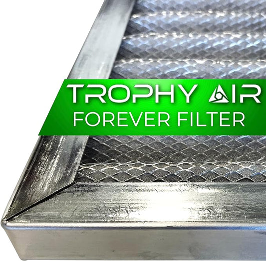 | Merv 8 | Washable Furnace Filter | Lifetime HVAC & Furnace Air Filter | Washable | Superior particle-holding Ability | Premium Quality Aluminum | 16x24x1