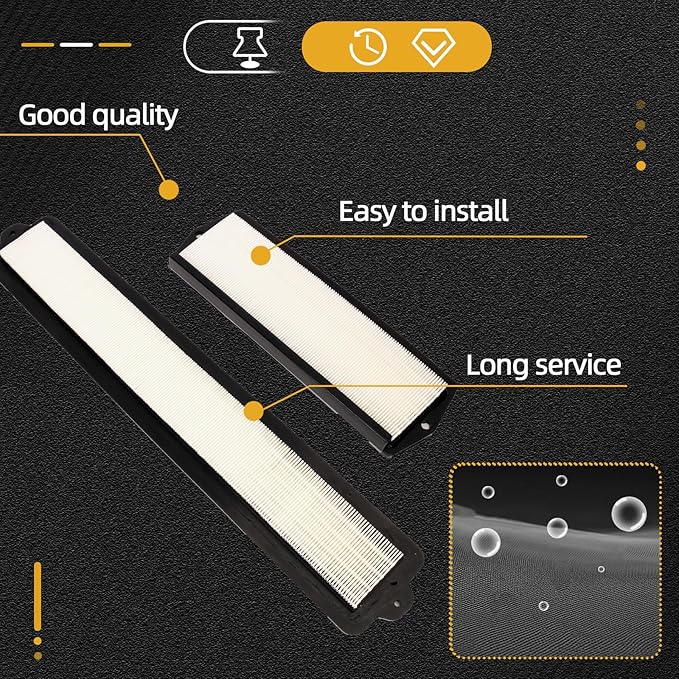 Cabin Air Filter Set,6677983 6678207,for Bobcat Skid Steer Loader A220 A300 864 T110 T140 T180 T190 T200 T300 T320 751 753 763 773 863 873 883 963 S130 S150 S160 S175 S185 S205 S220 S250 S330