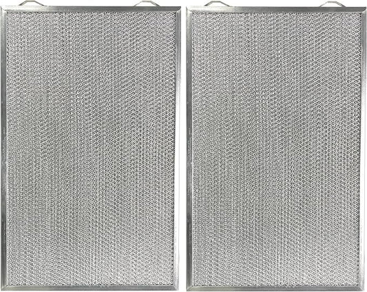 Air Filter Factory Metal Filter 203368 Replacement For Honeywell EAC F50F1073, F300E1019, 50000293-002 HVAC Furnace Aluminum Mesh Pre-Filters 2-Pack