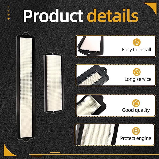 Cabin Air Filter Set,6677983 6678207,for Bobcat Skid Steer Loader A220 A300 864 T110 T140 T180 T190 T200 T300 T320 751 753 763 773 863 873 883 963 S130 S150 S160 S175 S185 S205 S220 S250 S330