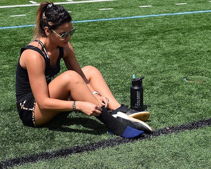 Coldest Insulated Water Bottle with Straw Lid - Stainless Steel Metal Insulated Bottle for Men & Women (Stealth Black, 40 oz)