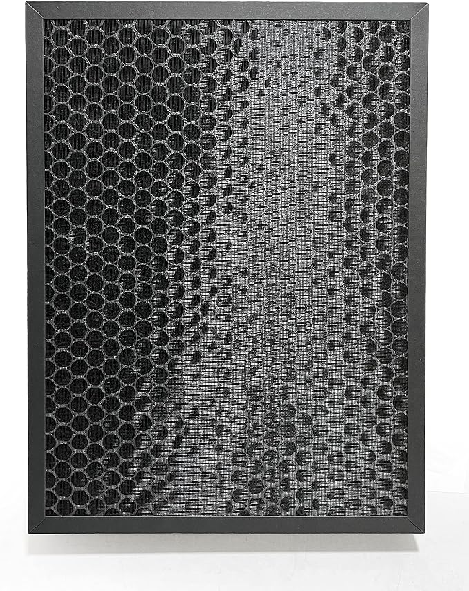 Nispira AP1002 H13 Filter Replacement For Airtok Air Purifier AP1002 3-in-1 Blue True HEPA Activated Carbon Remove Odors Smoke 1 Pack