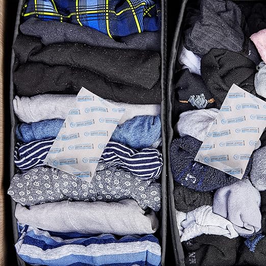 20 Gram 600 Packs Silica Gel Packets, Dessicant Packets for Storage, Pure and Safe Silica Gel Desiccant Packs, Humidity Packs